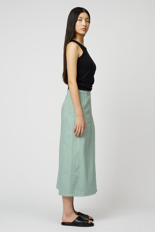 Atelier Delphine Erin Skirt - Drapey Bio Washed Twill