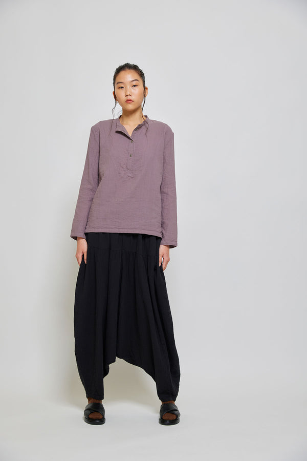 Atelier Delphine Michi Pant In Crinkled Cotton Core Colors