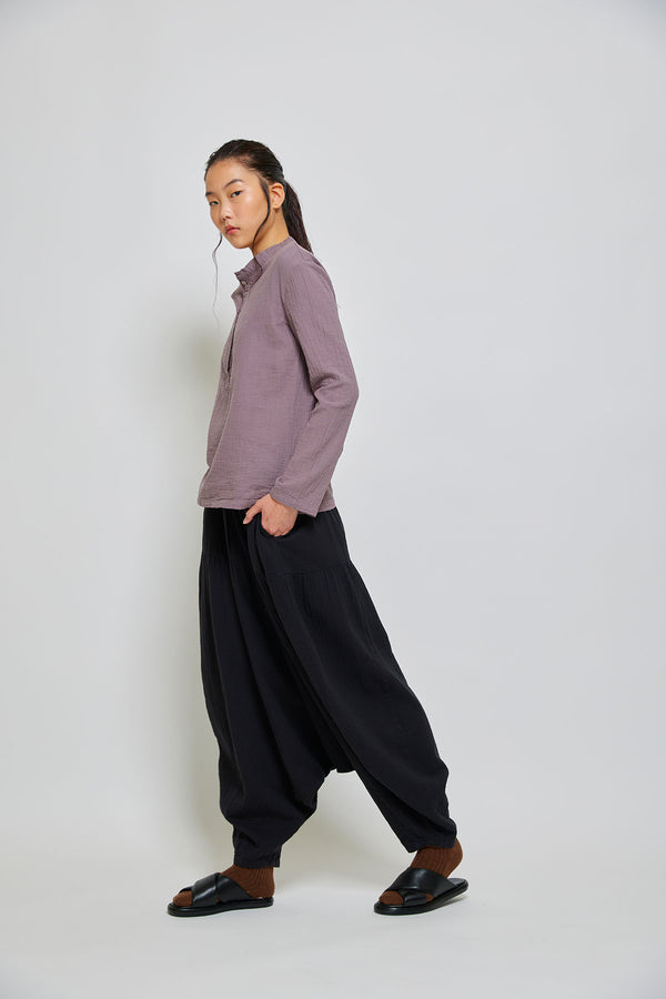 Atelier Delphine Michi Pant In Crinkled Cotton Core Colors