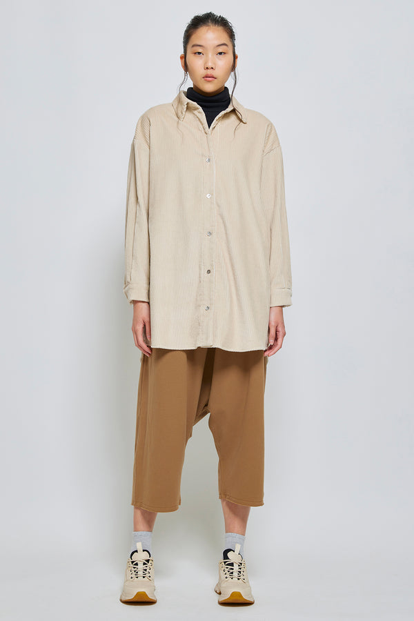 atelier delphine Oversized Overlay in Fat & Smooth Corduroy