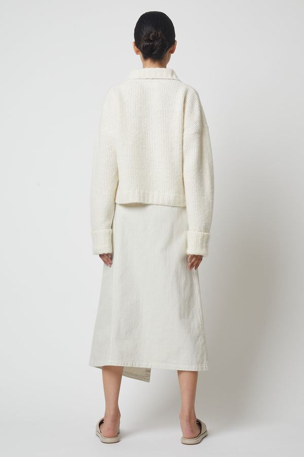 Atelier Delphine STAND COLLAR JUMPER FALL 24 COLORS