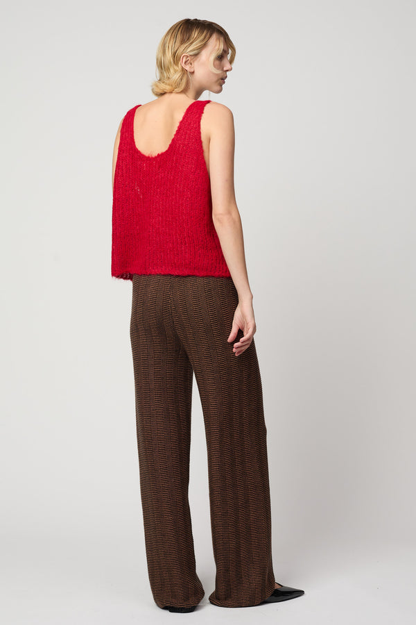 Atelier Delphine SWEATER TANK IN SURI ALPACA AIRY KNIT