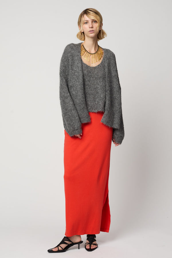 Atelier Delphine SWEATER TANK IN SURI ALPACA AIRY KNIT