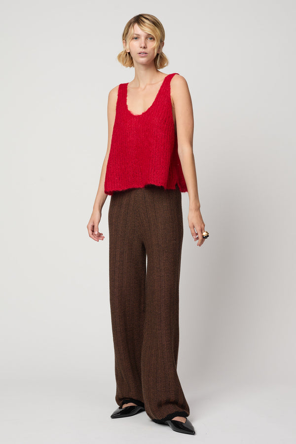 atelier delphine SWEATER TANK IN SURI ALPACA AIRY KNIT