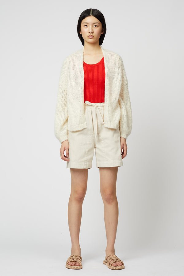 Atelier Delphine Twill Short - Drapey Bio Washed Twill