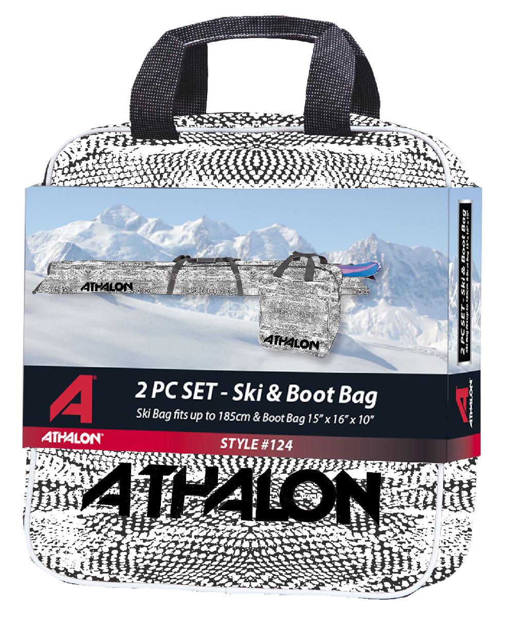 Athalon ATHALON TWO-PIECE SKI & BOOT BAG COMBO - #124