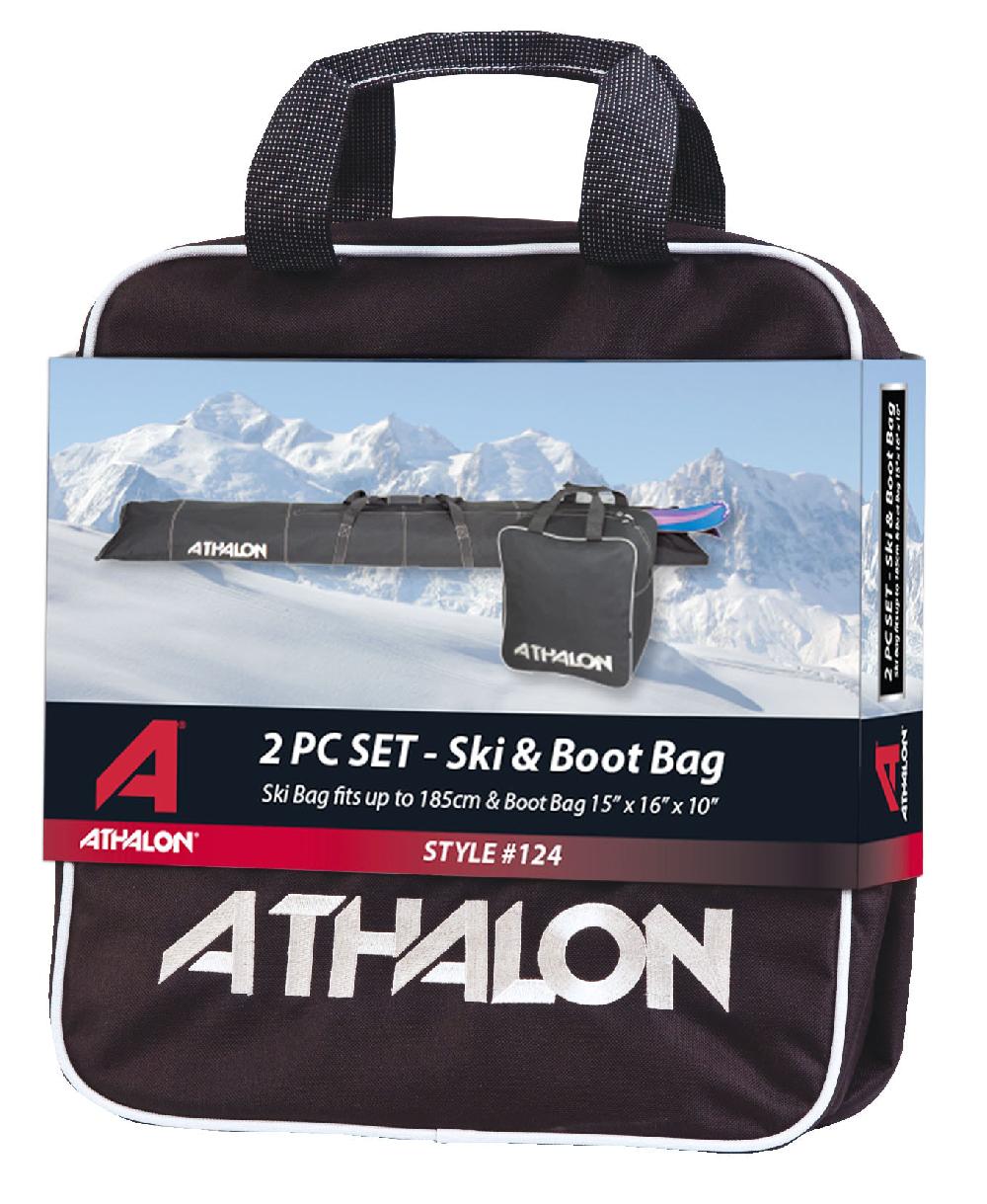 athalon ATHALON TWO-PIECE SKI & BOOT BAG COMBO - #124
