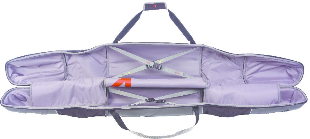 Athalon Athalon Molded Wheeling Double Ski Bag - 185cm - #904
