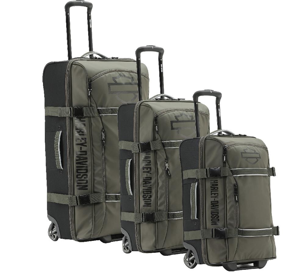 Athalon Nested 3-piece Set Nomad Wheeling Duffels W/ SHARK WHEELS - 90530