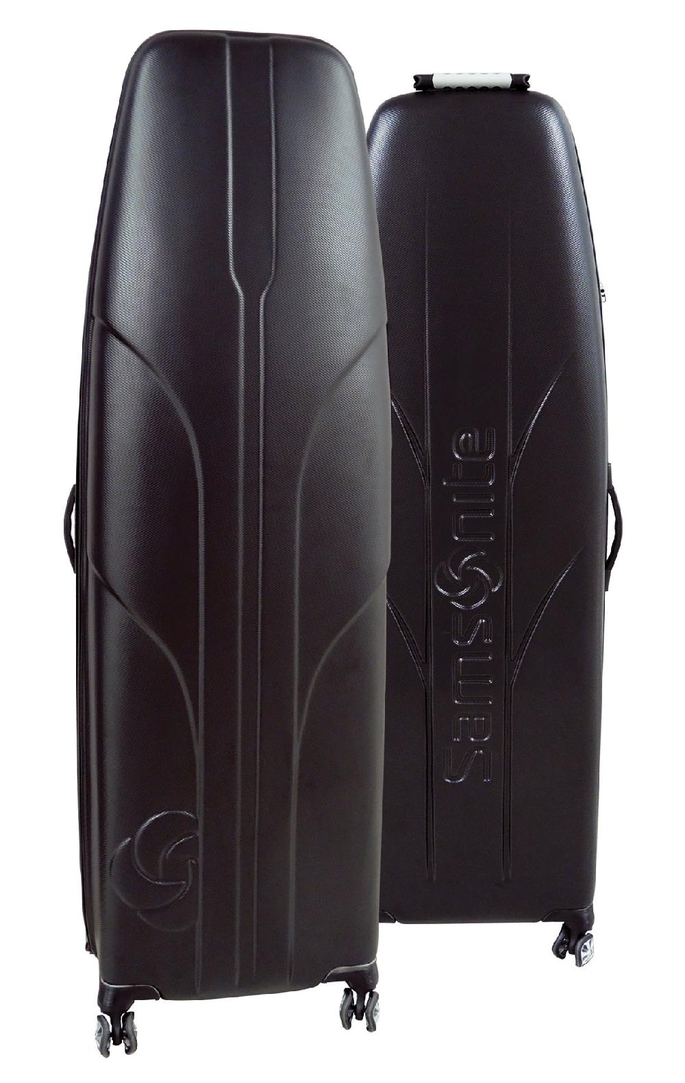 athalon SAMSONITE "PRIMO DELUXE" HARD-SIDED GOLF TRAVEL CASE - #6950