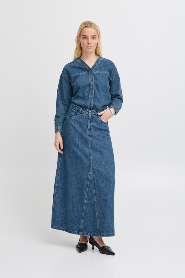 Atelier Reve IHAVENY Denim Skirt