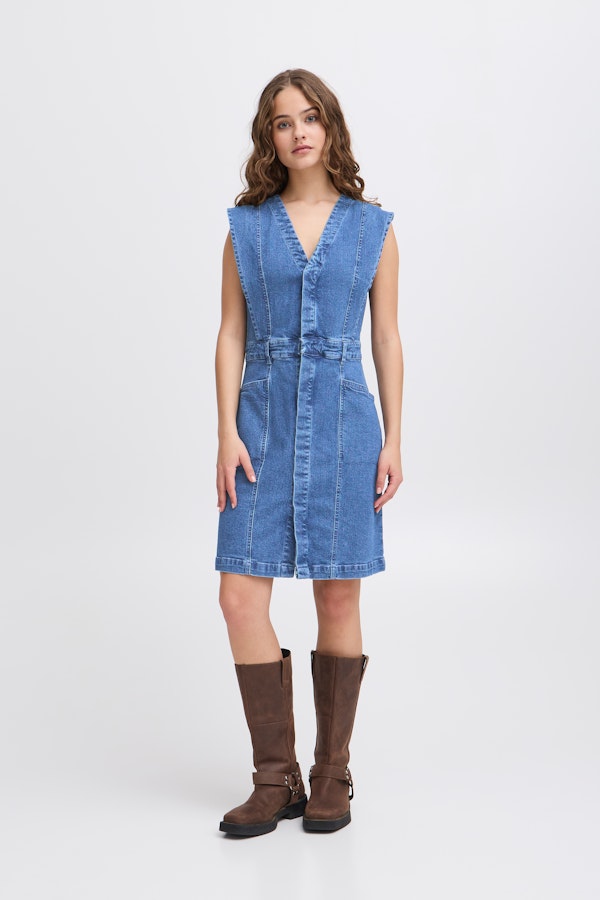 atelier reve IHCALLY Denim dress