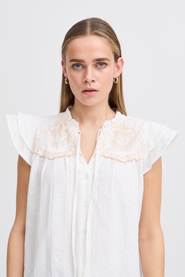 atelier reve IHGAELLE Blouse with short sleeve
