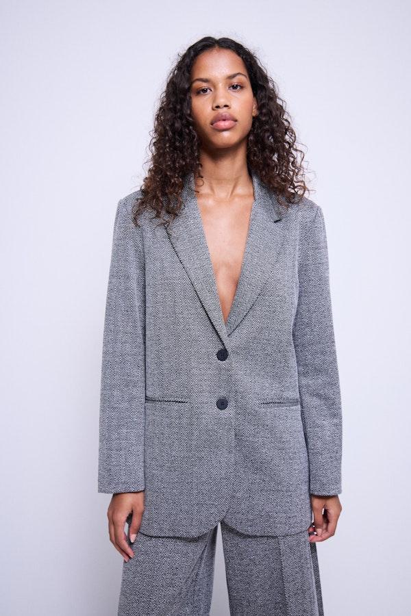 atelier reve IHKATE JACQUARD OVERSIZE Blazer