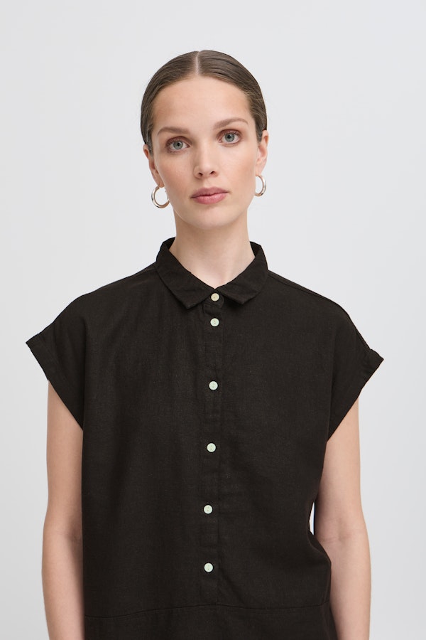 atelier reve IHLINNO Blouse with short sleeve