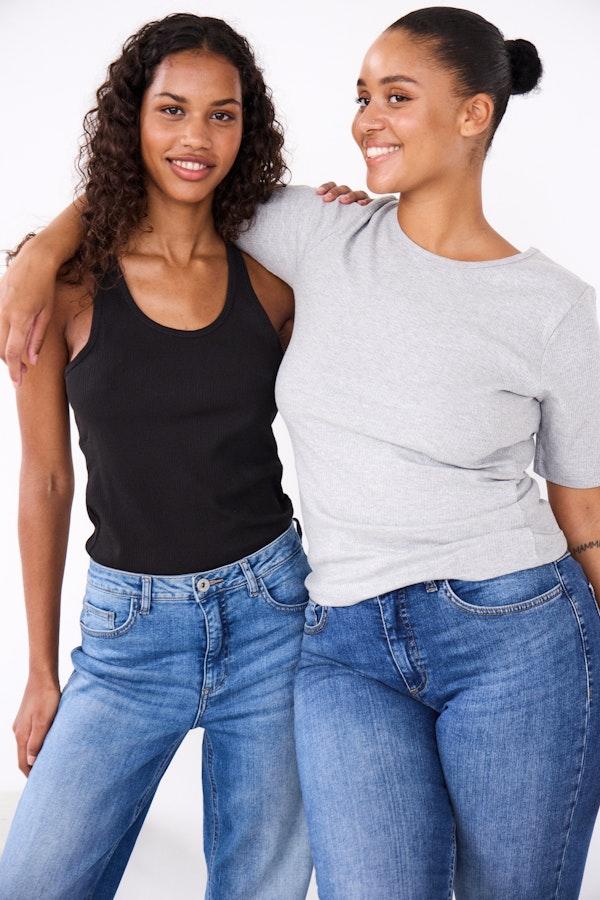 Atelier Reve IHPALMER RIB BOX Top