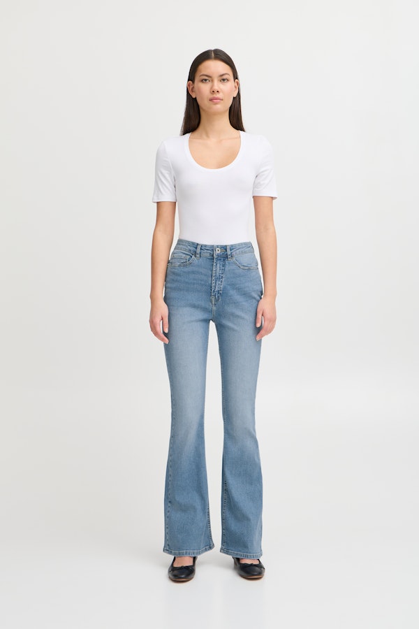 Atelier Reve IHTWIGGY FLAIRED HIGH WAIST Jeans