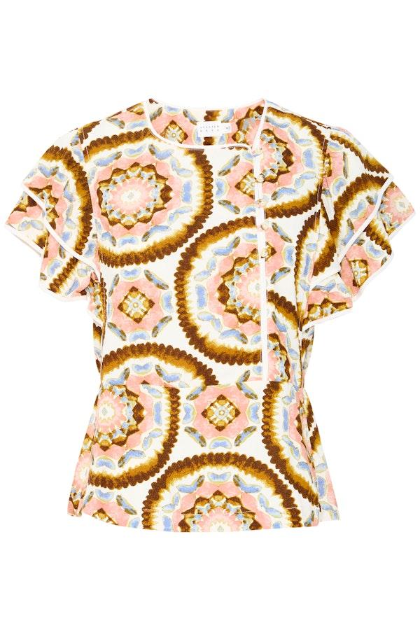 Atelier Reve IRLILJE Blouse With Short Sleeve