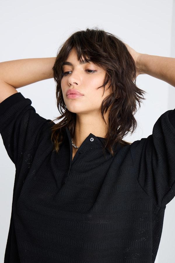 Atelier Reve IXKNITTY Poloshirt