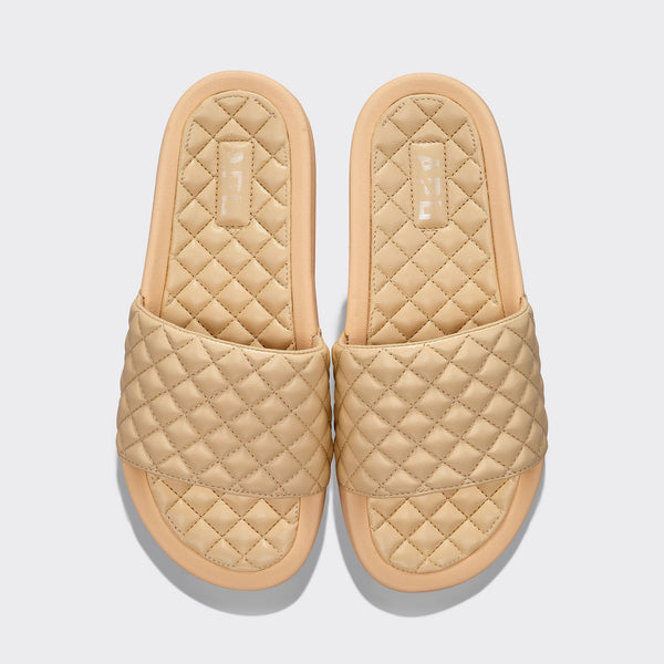 athletic propulsion labs Women's Lusso Slide Camel