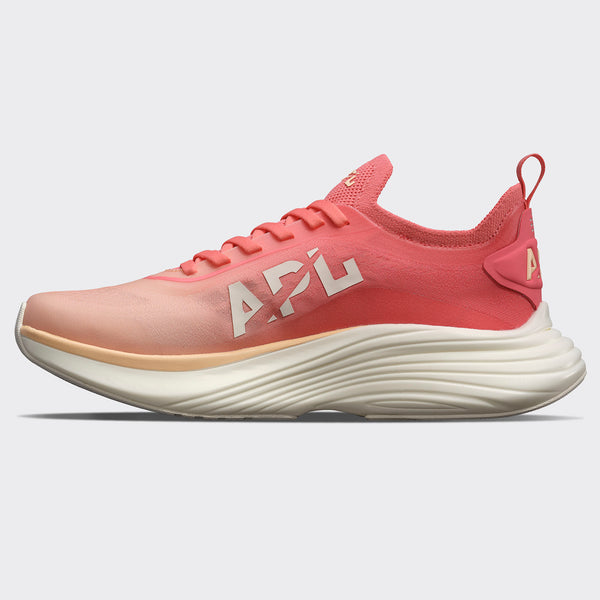 Athletic Propulsion Labs Women's APL Podium Faded Peach / Fire Coral / Ombre