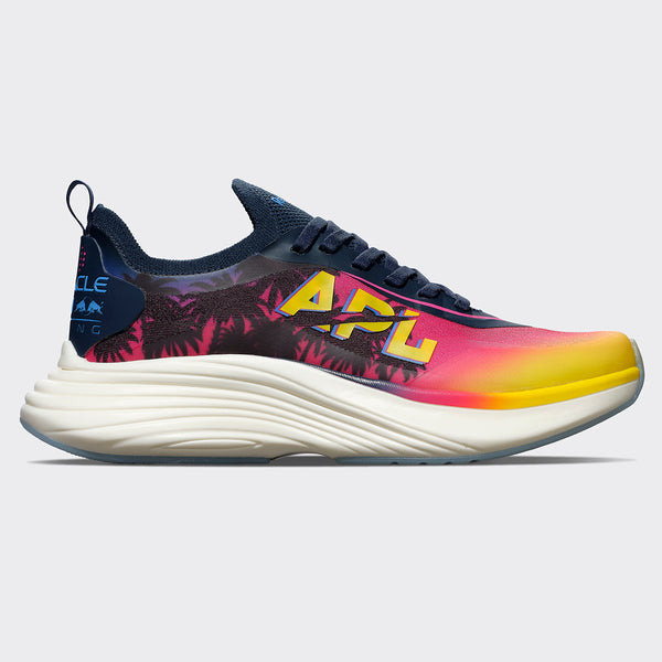 athletic propulsion labs Women's APL Podium Navy / Pink Sunset