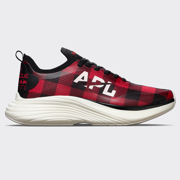 athletic propulsion labs Women's APL Podium Red / Black / Flannel