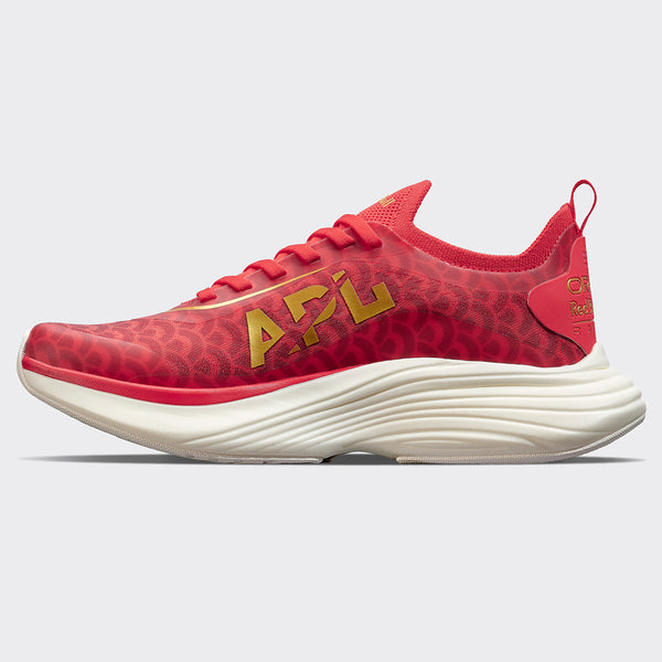 Athletic Propulsion Labs Women's APL Podium Red / Ivory / 24K