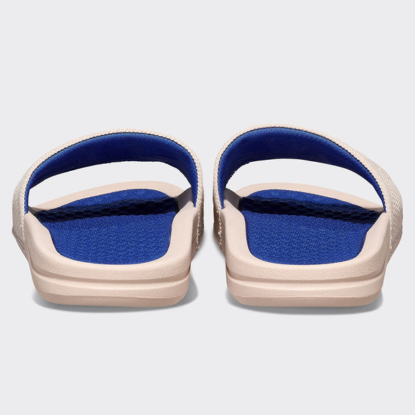 Athletic Propulsion Labs Women's Big Logo TechLoom Slide Beach / Cobalt