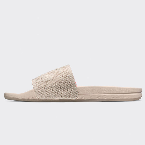 Athletic Propulsion Labs Women's Big Logo TechLoom Slide Beach / Magenta