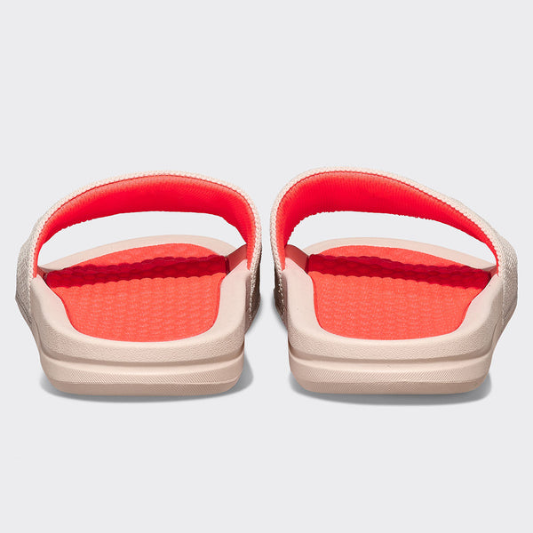 Athletic Propulsion Labs Women's Big Logo TechLoom Slide Beach / Magenta