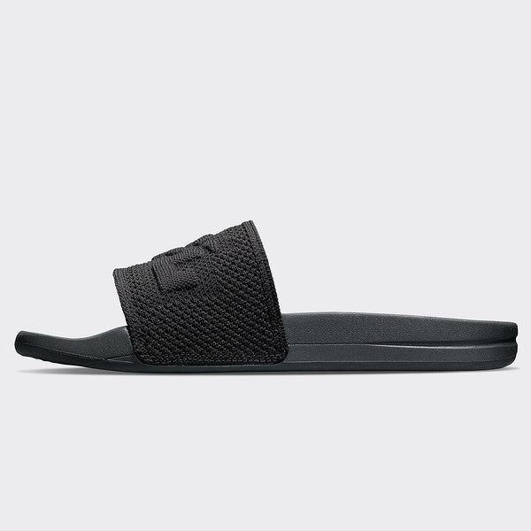 Athletic Propulsion Labs Women's Big Logo TechLoom Slide Black