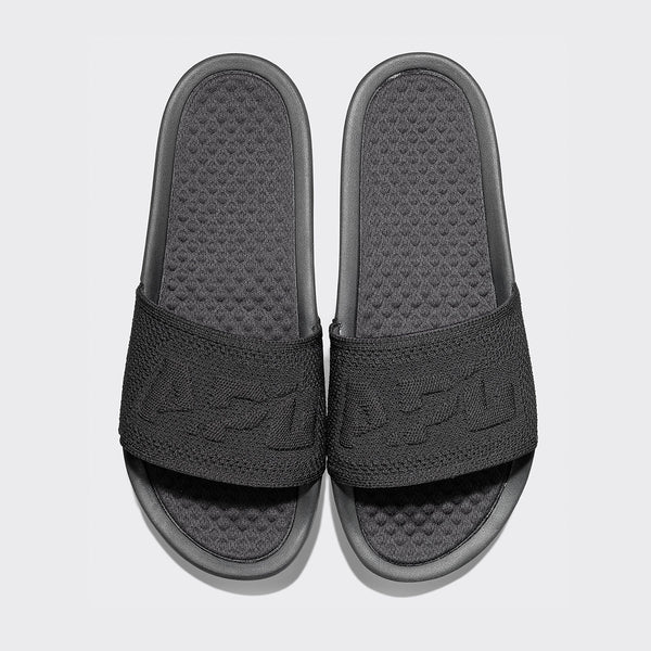 athletic propulsion labs Women's Big Logo TechLoom Slide Black