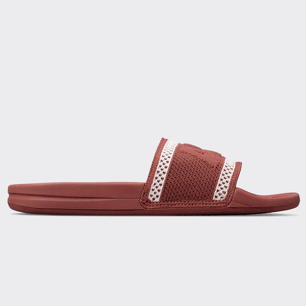 Athletic Propulsion Labs Women's Big Logo TechLoom Slide Bordeaux / Chalk
