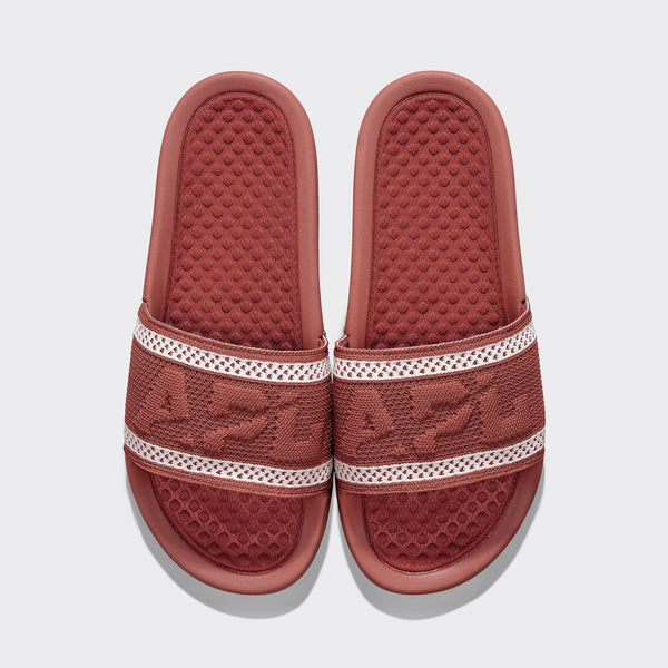 athletic propulsion labs Women's Big Logo TechLoom Slide Bordeaux / Chalk