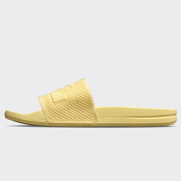 Athletic Propulsion Labs Women's Big Logo TechLoom Slide Buttercream / Speckle