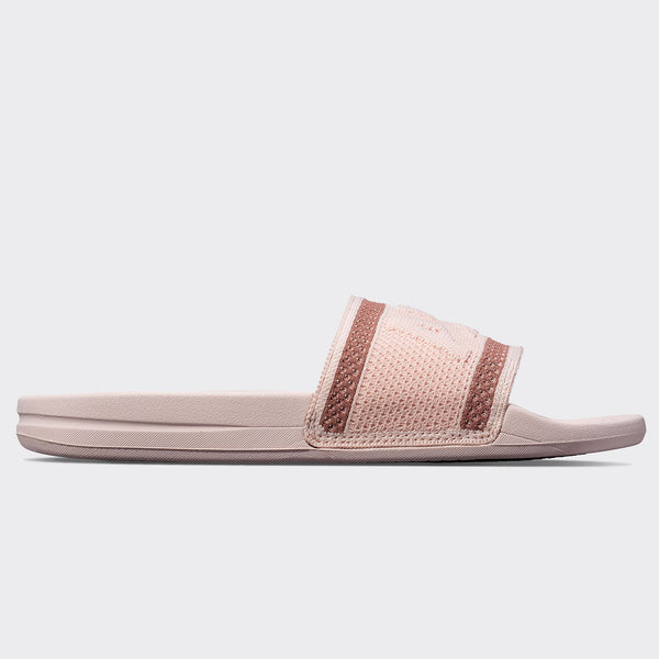 Athletic Propulsion Labs Women's Big Logo TechLoom Slide Chalk / Beachwood