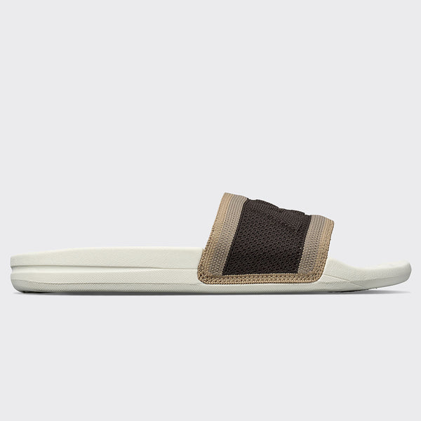 Athletic Propulsion Labs Women's Big Logo TechLoom Slide Chocolate / Almond / Caramel
