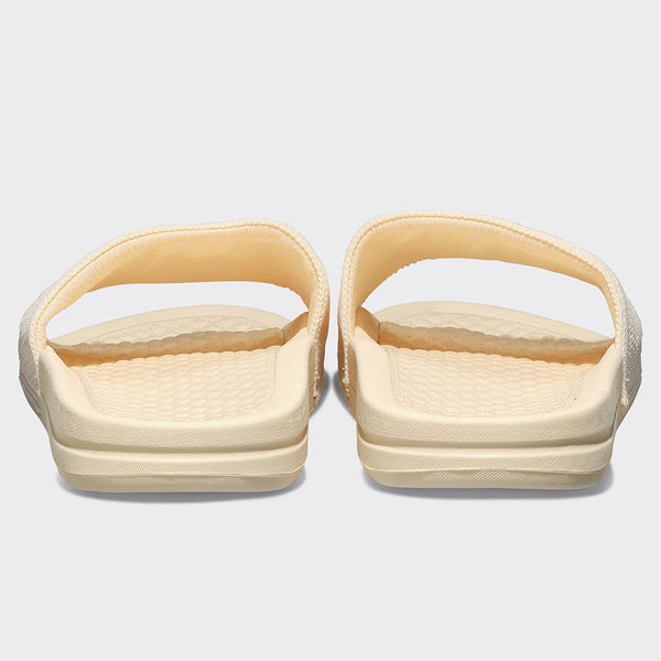 Athletic Propulsion Labs Women's Big Logo TechLoom Slide French Vanilla