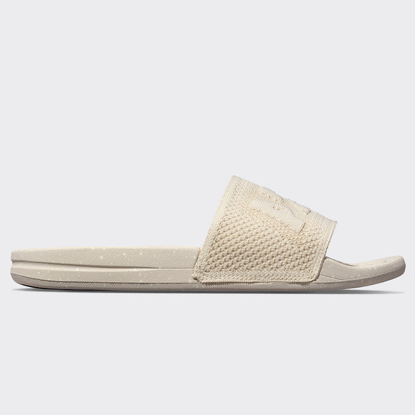 Athletic Propulsion Labs Women's Big Logo TechLoom Slide Greige / Ivory / Speckle