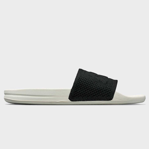 Athletic Propulsion Labs Women's Big Logo TechLoom Slide Ivory / Black