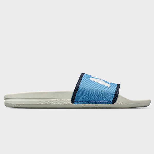 Athletic Propulsion Labs Women's Big Logo TechLoom Slide Ivory / Coastal Blue / Midnight