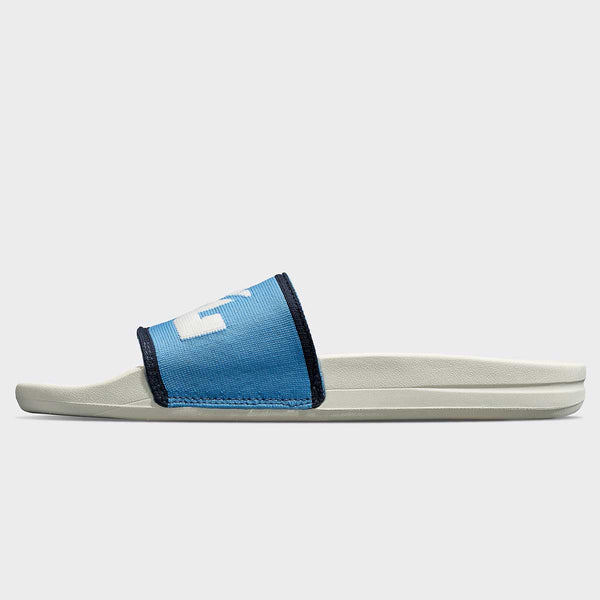 Athletic Propulsion Labs Women's Big Logo TechLoom Slide Ivory / Coastal Blue / Midnight