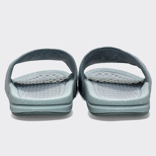 Athletic Propulsion Labs Women's Big Logo TechLoom Slide Low Tide / Aqua Mist / Speckle