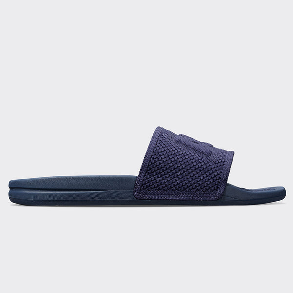 Athletic Propulsion Labs Women's Big Logo TechLoom Slide Navy