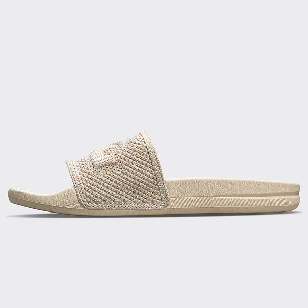 Athletic Propulsion Labs Women's Big Logo TechLoom Slide Parchment