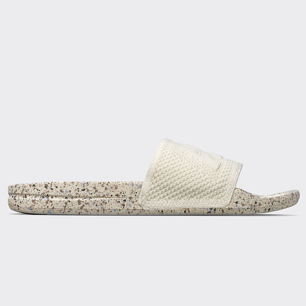 Athletic Propulsion Labs Women's Big Logo TechLoom Slide Pristine / Fatigue / Speckle