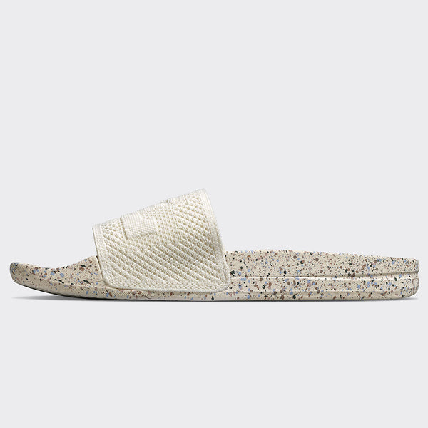 Athletic Propulsion Labs Women's Big Logo TechLoom Slide Pristine / Fatigue / Speckle