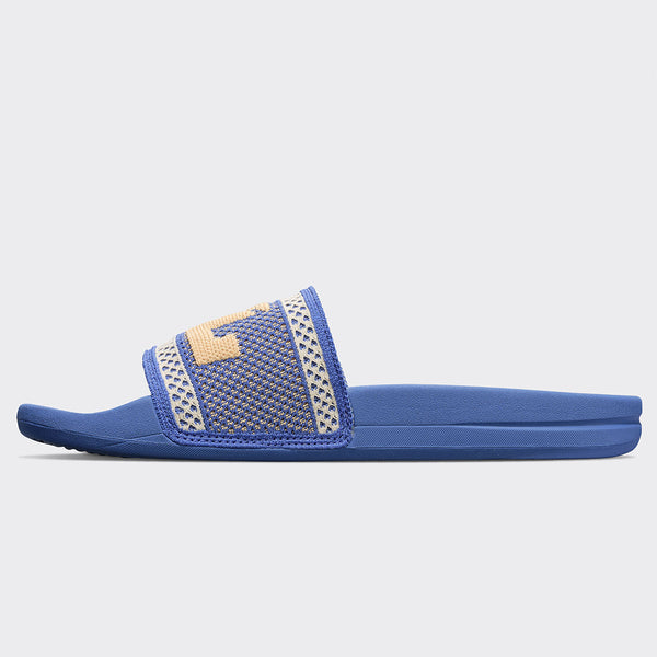 Athletic Propulsion Labs Women's Big Logo TechLoom Slide Viola / Alabaster / Sunkissed