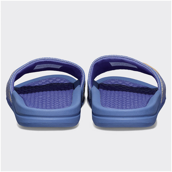 Athletic Propulsion Labs Women's Big Logo TechLoom Slide Viola / Alabaster / Sunkissed